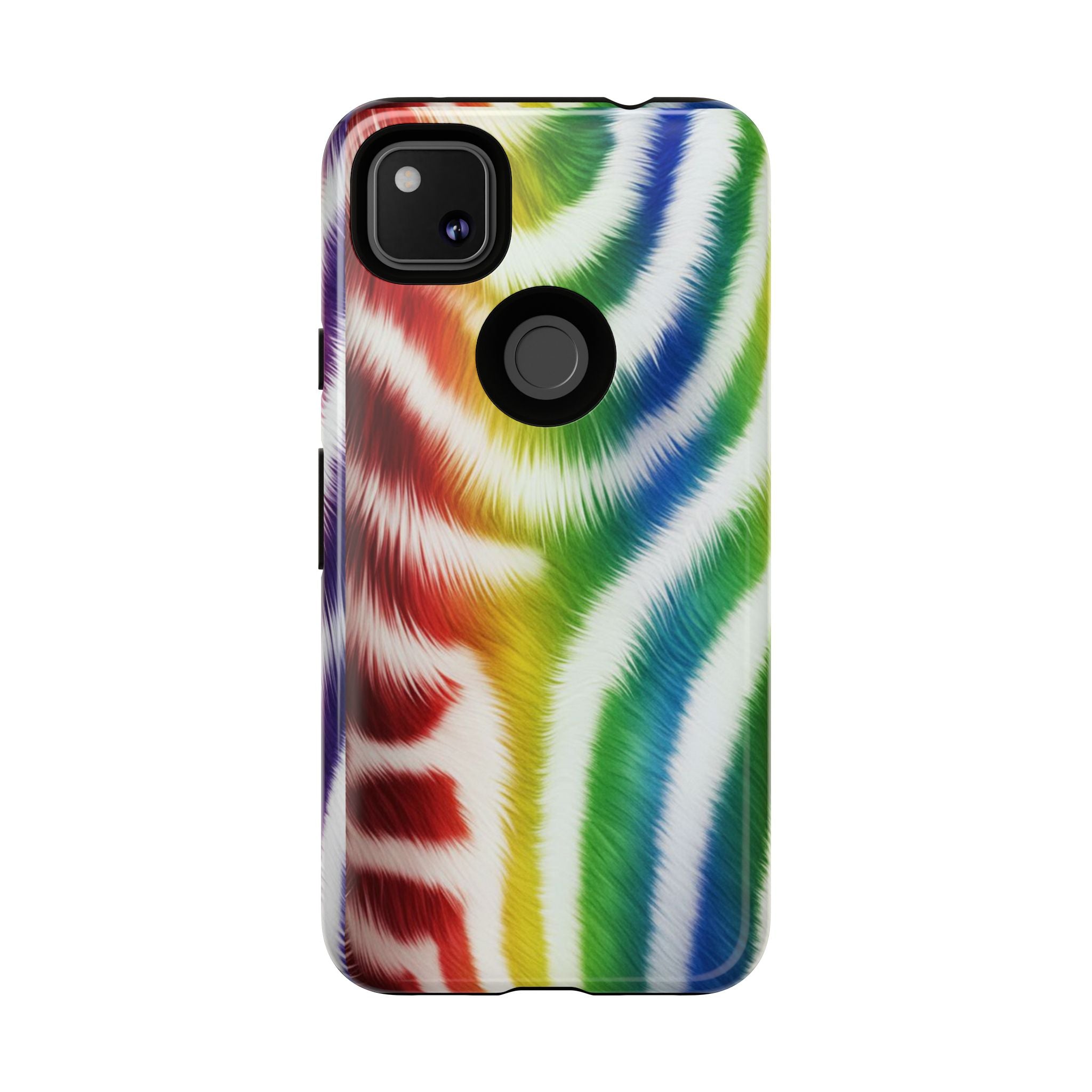 Vibrant Phone Case, Funky Rainbow Design, Colorful Accessory for Teens, Gift for Birthdays, LGBTQ Pride, & Summer Fun