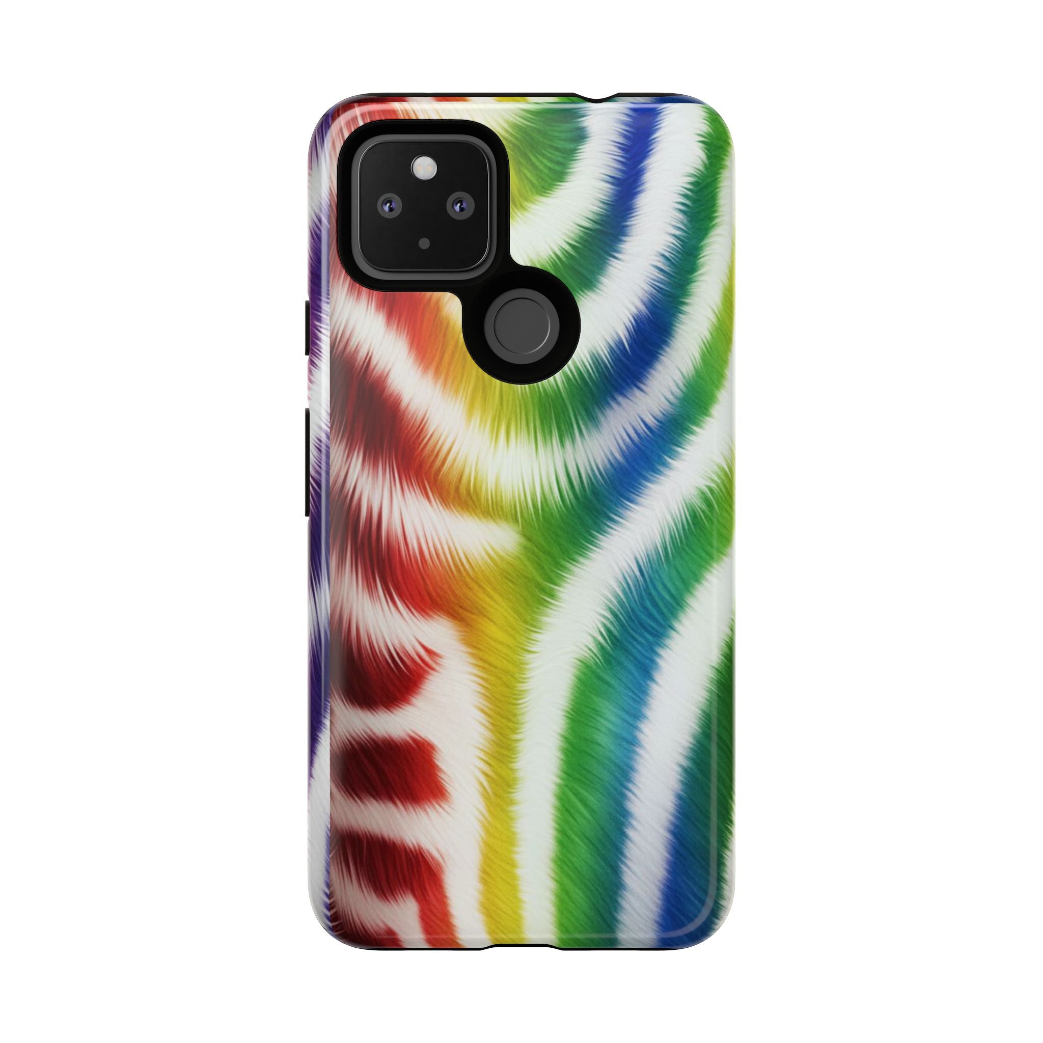 Vibrant Phone Case, Funky Rainbow Design, Colorful Accessory for Teens, Gift for Birthdays, LGBTQ Pride, & Summer Fun