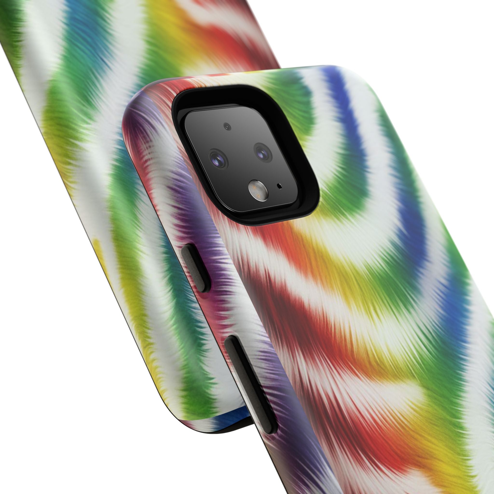 Vibrant Phone Case, Funky Rainbow Design, Colorful Accessory for Teens, Gift for Birthdays, LGBTQ Pride, & Summer Fun