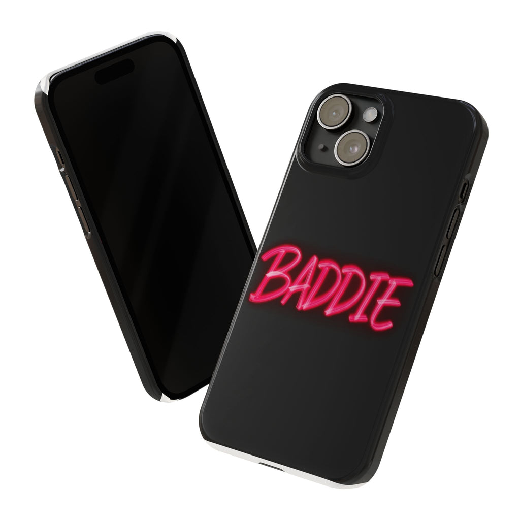 Stylish Slim Phone Case - Trendy 'BADDIE' Design, Cute Phone Accessory, Perfect Gift for Fashion Lovers, Essential Phone Protection, [...]