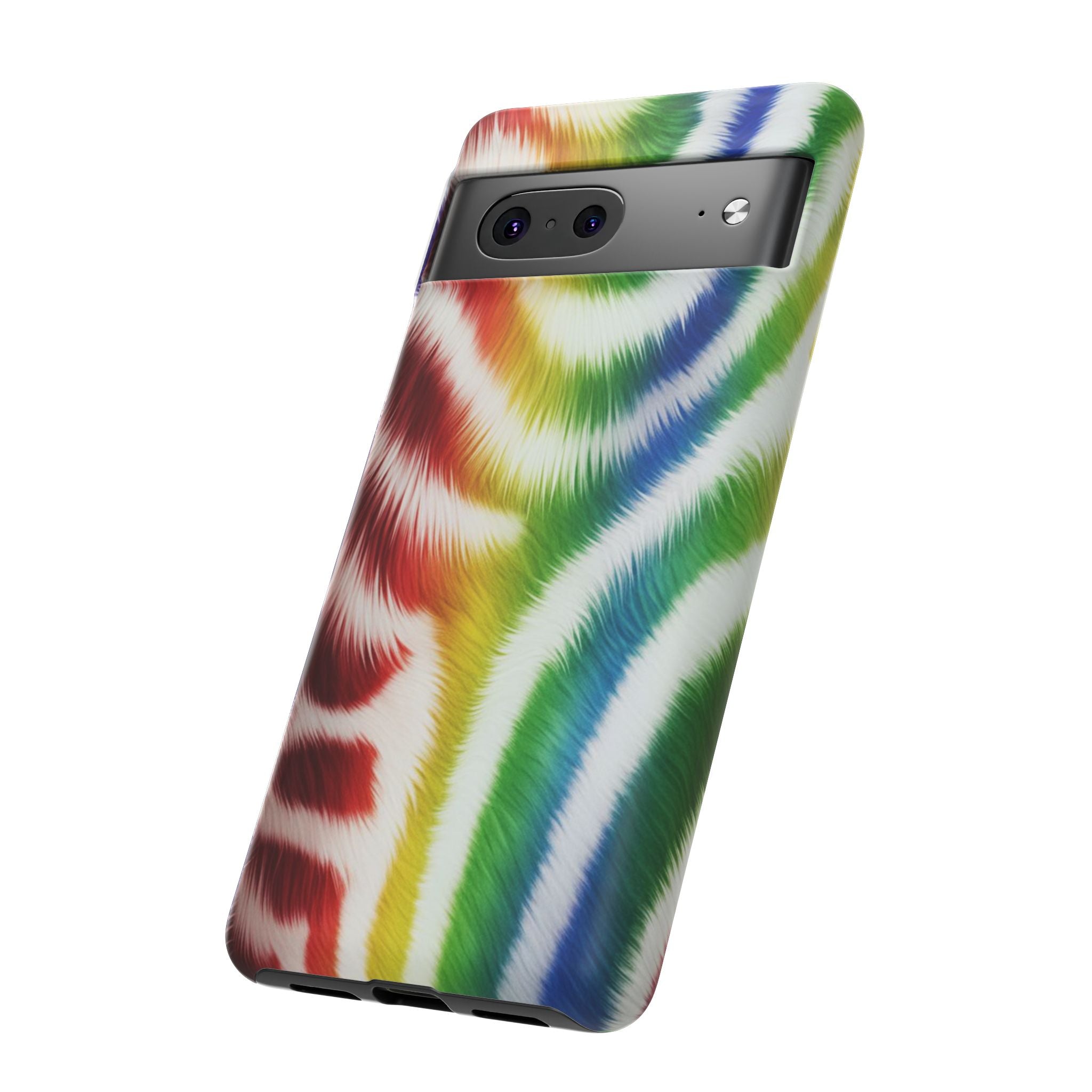 Vibrant Phone Case, Funky Rainbow Design, Colorful Accessory for Teens, Gift for Birthdays, LGBTQ Pride, & Summer Fun