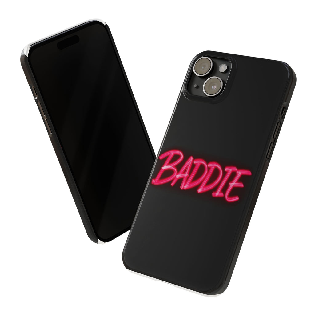 Stylish Slim Phone Case - Trendy 'BADDIE' Design, Cute Phone Accessory, Perfect Gift for Fashion Lovers, Essential Phone Protection, [...]