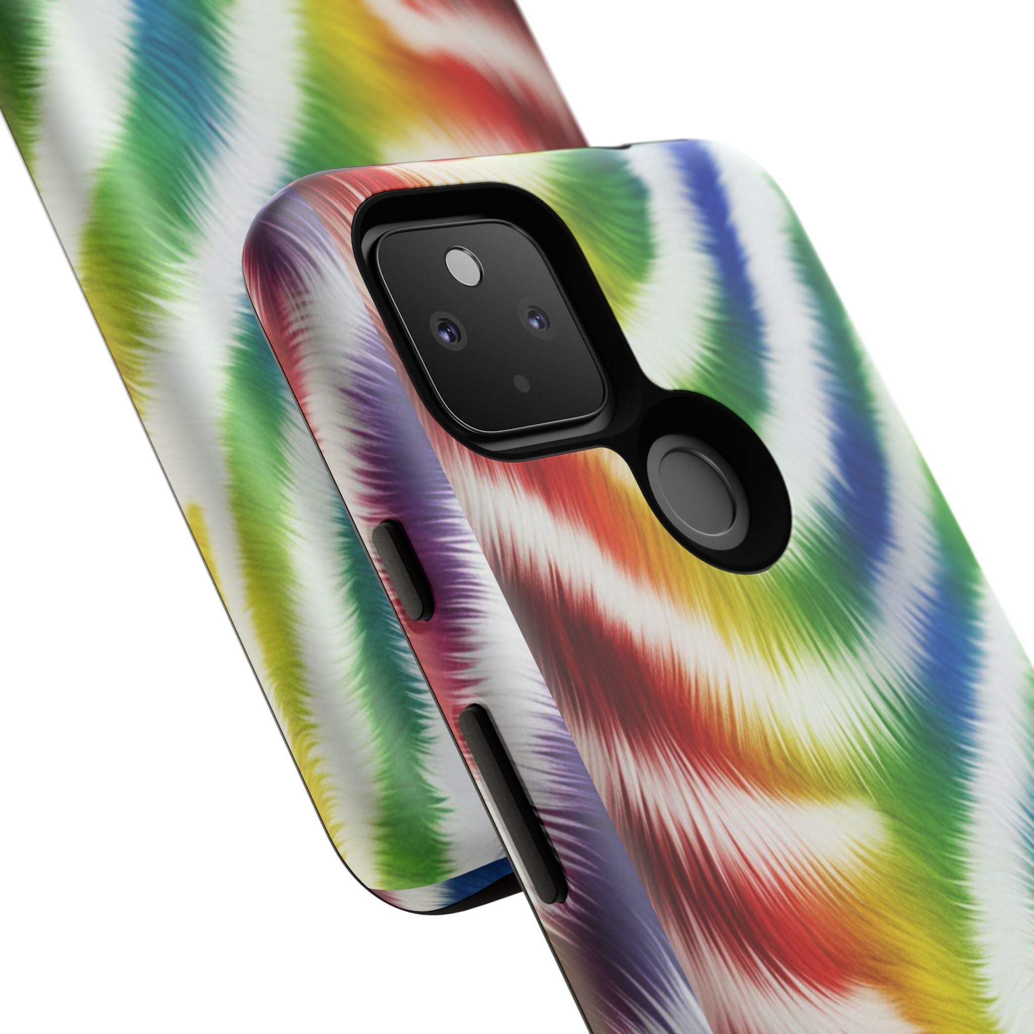 Vibrant Phone Case, Funky Rainbow Design, Colorful Accessory for Teens, Gift for Birthdays, LGBTQ Pride, & Summer Fun