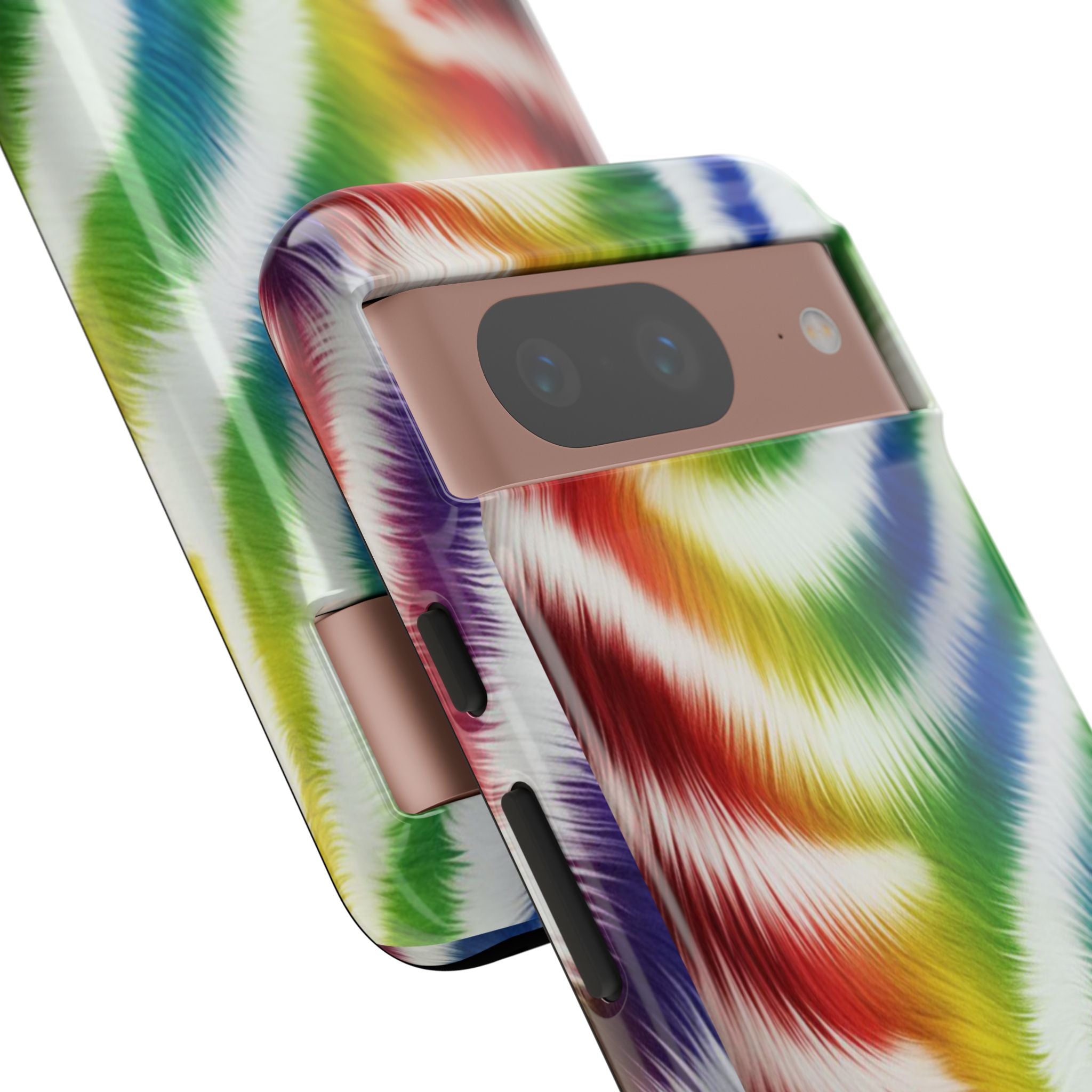 Vibrant Phone Case, Funky Rainbow Design, Colorful Accessory for Teens, Gift for Birthdays, LGBTQ Pride, & Summer Fun