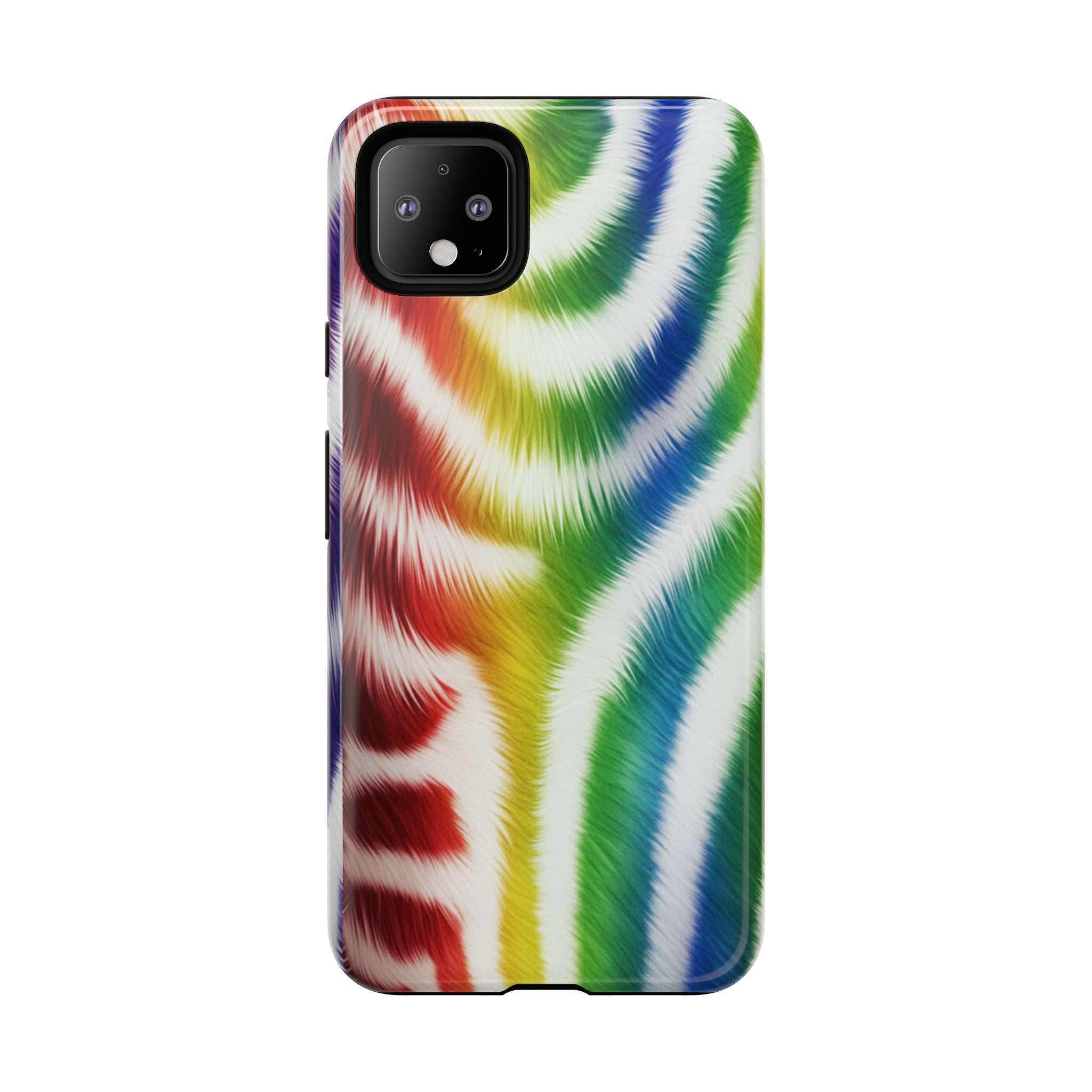 Vibrant Phone Case, Funky Rainbow Design, Colorful Accessory for Teens, Gift for Birthdays, LGBTQ Pride, & Summer Fun