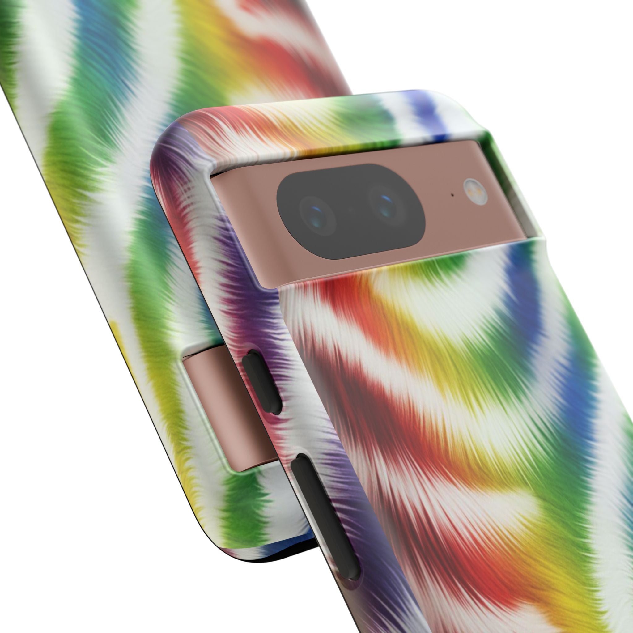 Vibrant Phone Case, Funky Rainbow Design, Colorful Accessory for Teens, Gift for Birthdays, LGBTQ Pride, & Summer Fun