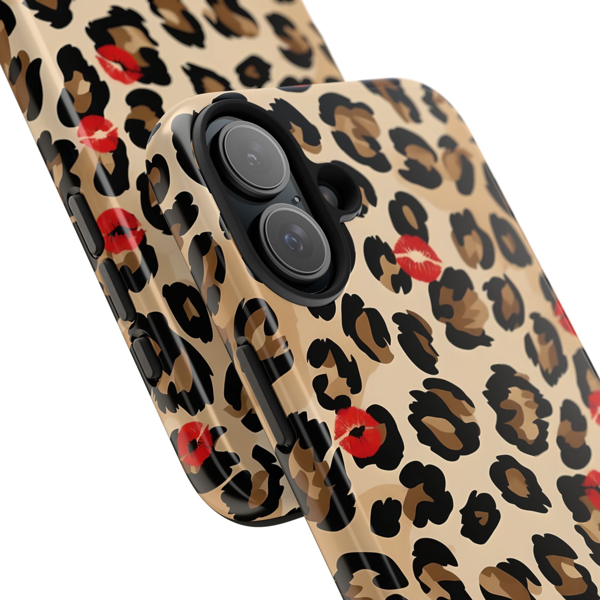Trendy Leopard Print Tough Phone Case - Stylish Protection for Your Phone, Cute Animal Print Case, Gift for Her, Fashion Accessory, [...]