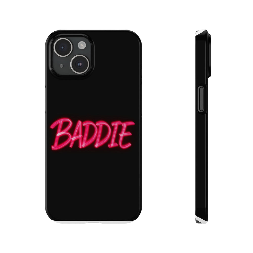 Stylish Slim Phone Case - Trendy 'BADDIE' Design, Cute Phone Accessory, Perfect Gift for Fashion Lovers, Essential Phone Protection, [...]