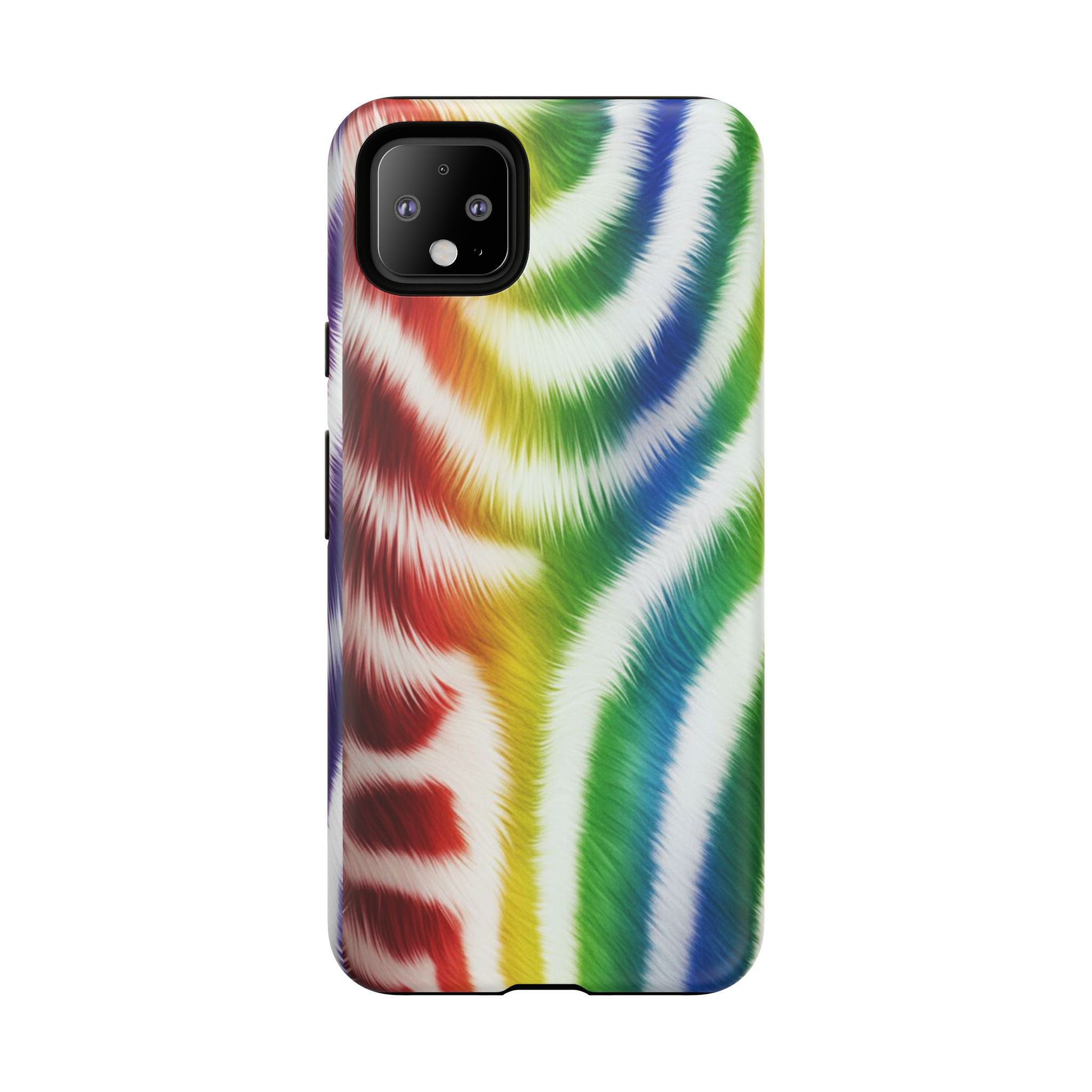 Vibrant Phone Case, Funky Rainbow Design, Colorful Accessory for Teens, Gift for Birthdays, LGBTQ Pride, & Summer Fun
