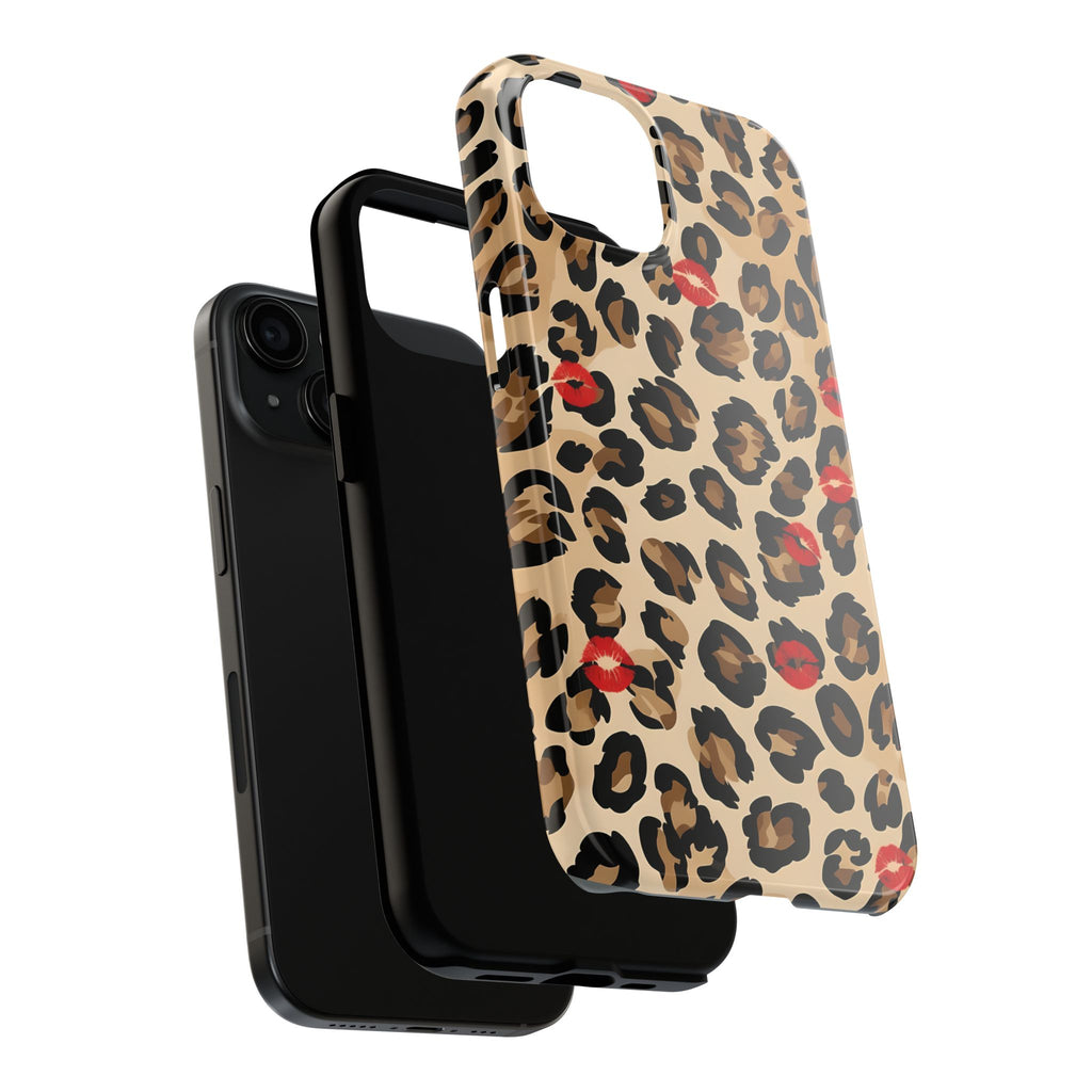 Trendy Leopard Print Tough Phone Case - Stylish Protection for Your Phone, Cute Animal Print Case, Gift for Her, Fashion Accessory, [...]