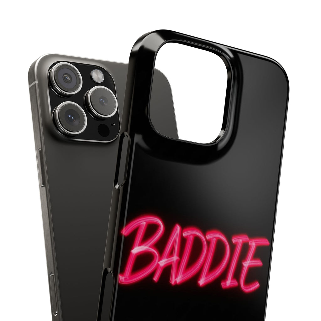 Stylish Slim Phone Case - Trendy 'BADDIE' Design, Cute Phone Accessory, Perfect Gift for Fashion Lovers, Essential Phone Protection, [...]