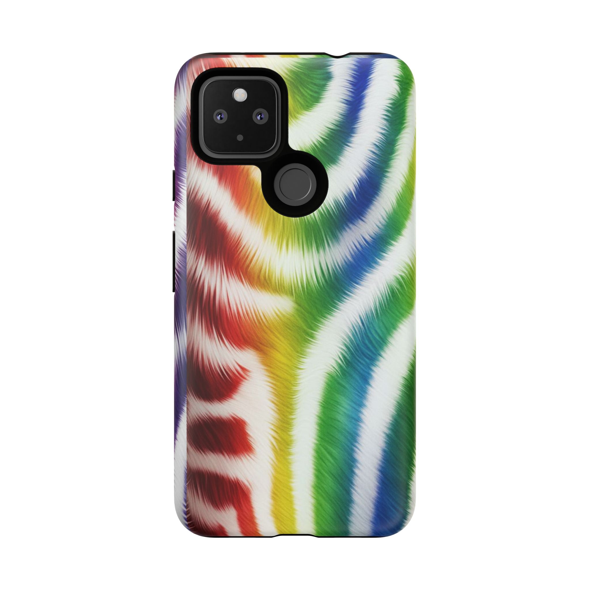 Vibrant Phone Case, Funky Rainbow Design, Colorful Accessory for Teens, Gift for Birthdays, LGBTQ Pride, & Summer Fun