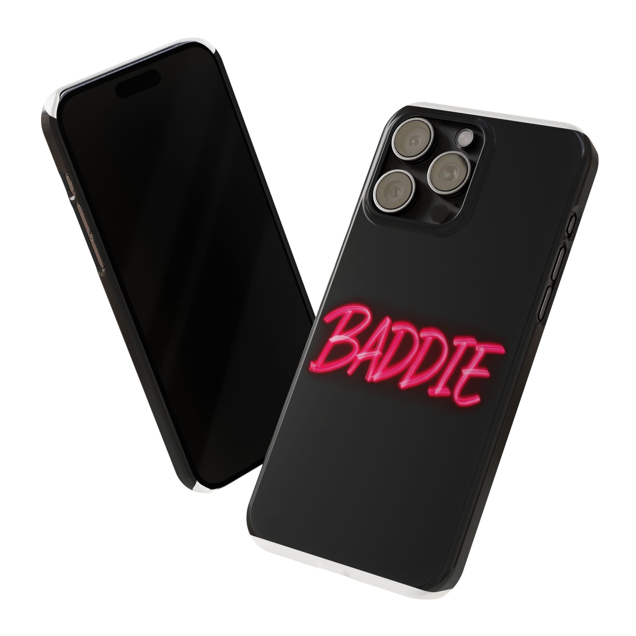 Stylish Slim Phone Case - Trendy 'BADDIE' Design, Cute Phone Accessory, Perfect Gift for Fashion Lovers, Essential Phone Protection, [...]