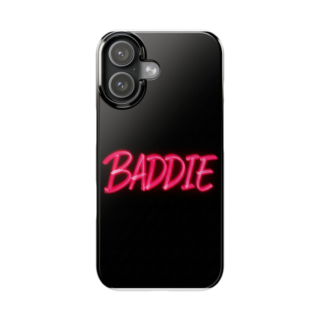 Stylish Slim Phone Case - Trendy 'BADDIE' Design, Cute Phone Accessory, Perfect Gift for Fashion Lovers, Essential Phone Protection, [...]