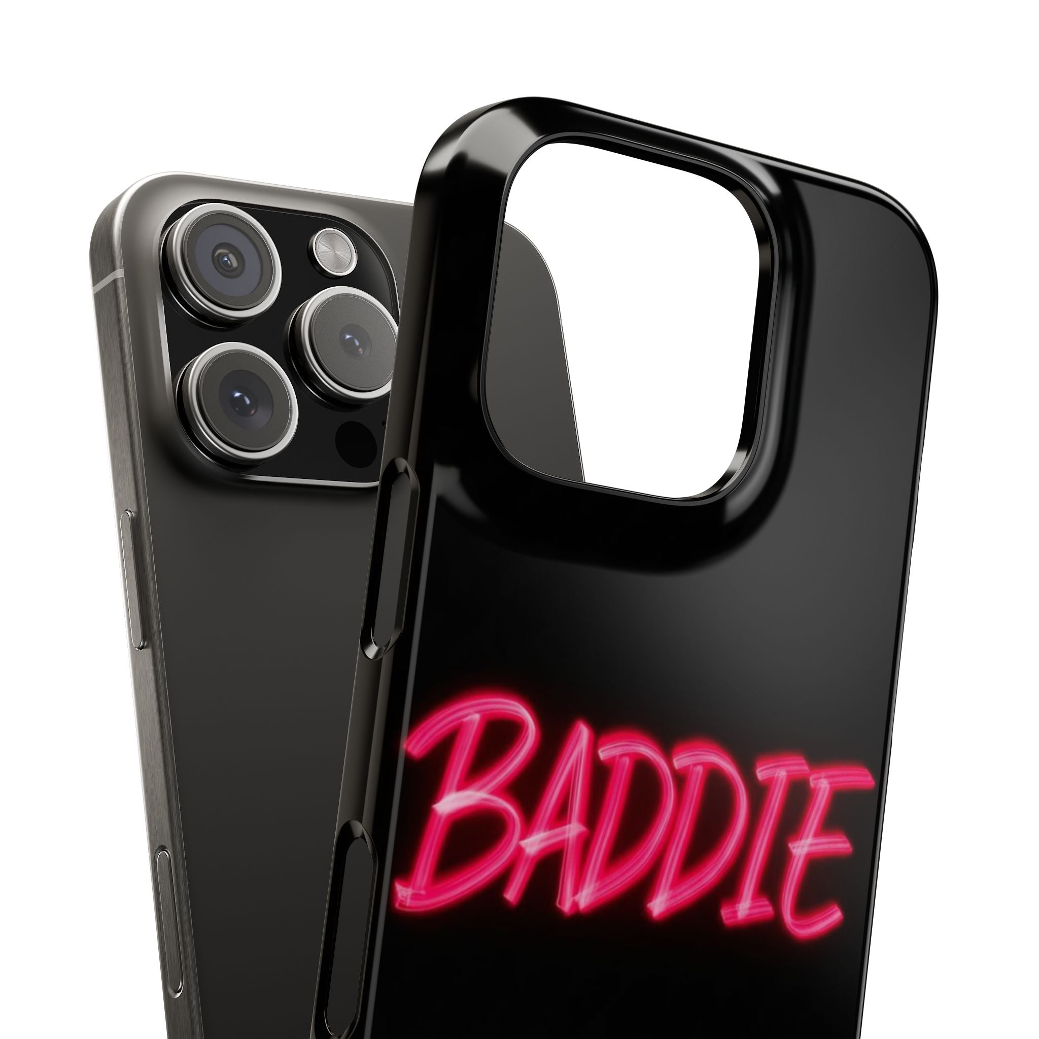 Stylish Slim Phone Case - Trendy 'BADDIE' Design, Cute Phone Accessory, Perfect Gift for Fashion Lovers, Essential Phone Protection, [...]
